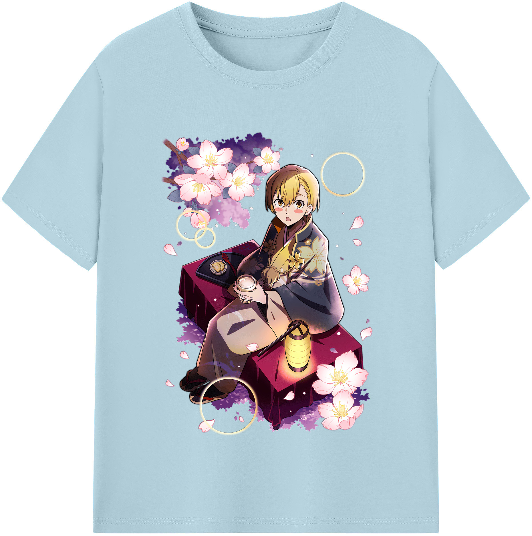 （画像用） 文豪ストレイドッグス Bungo Stray Dogs 綿100％半袖Tシャツ（フロントプリント）